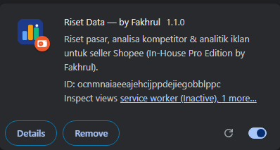 Riset Data Extension v1.1.0